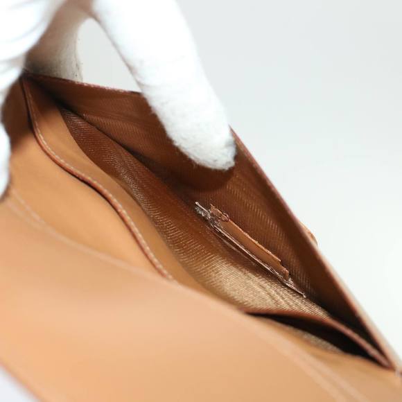 CELINE Macadam Canvas Long Wallet Beige Auth 46361 - Picture 9 of 16